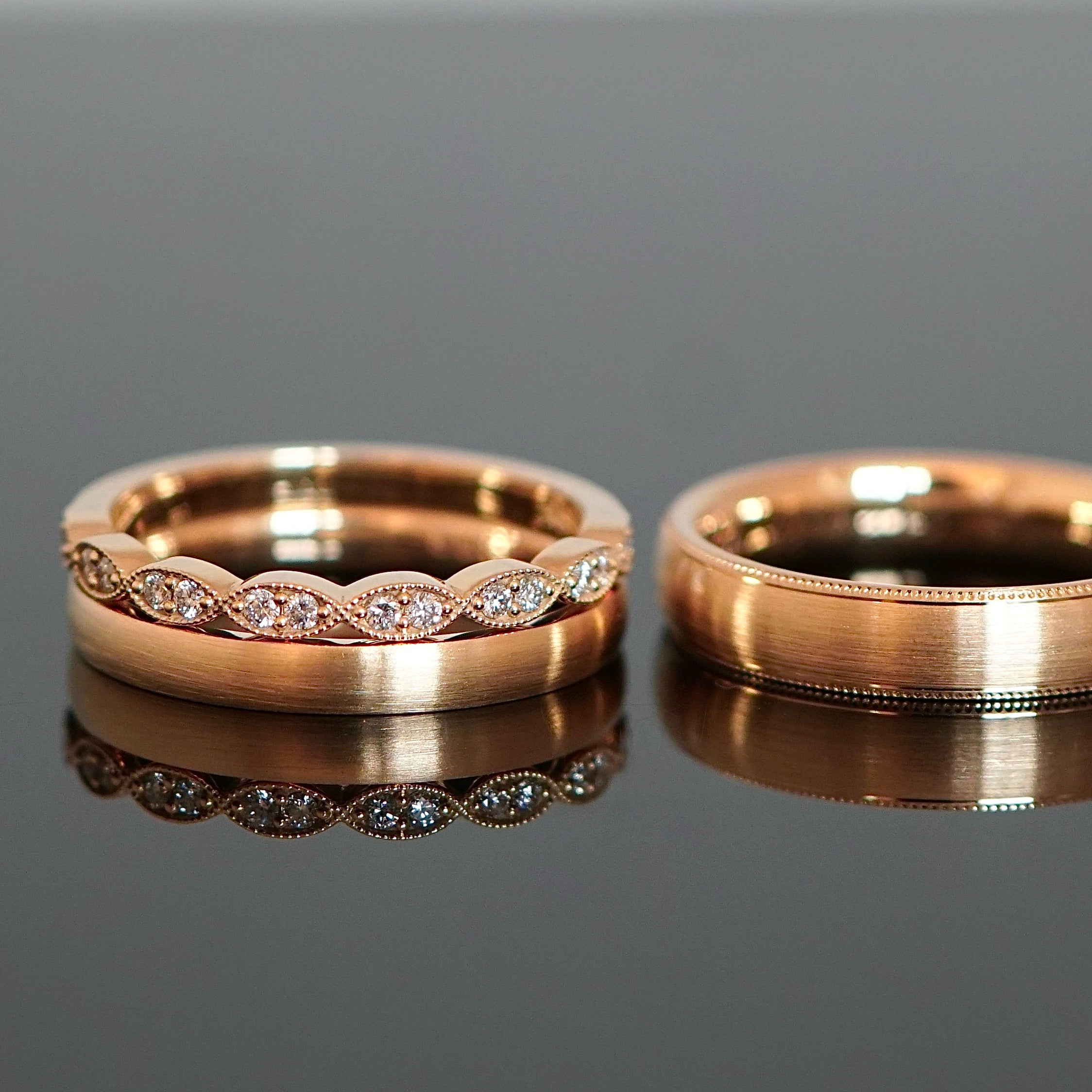 Eheringe RETRO Set