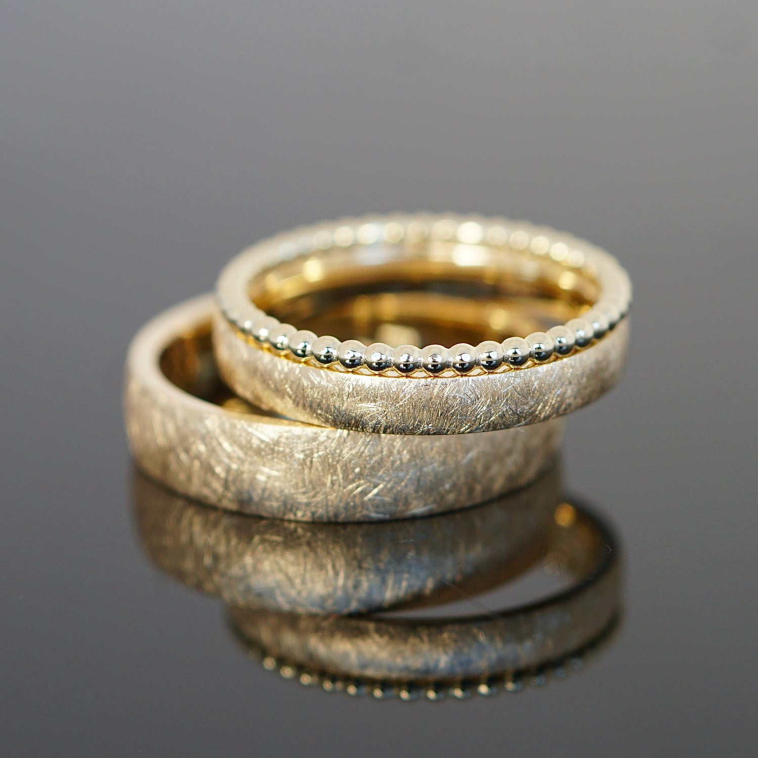 Eheringe FROZEN GOLD Set