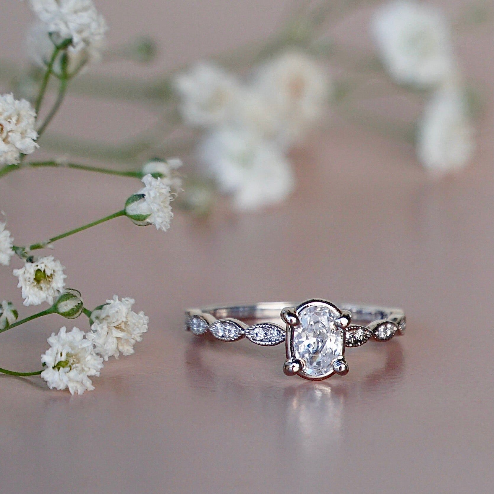 Ring AUDREY / 585 Weißgold