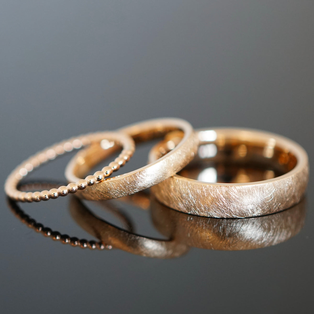 Eheringe FROZEN GOLD Set