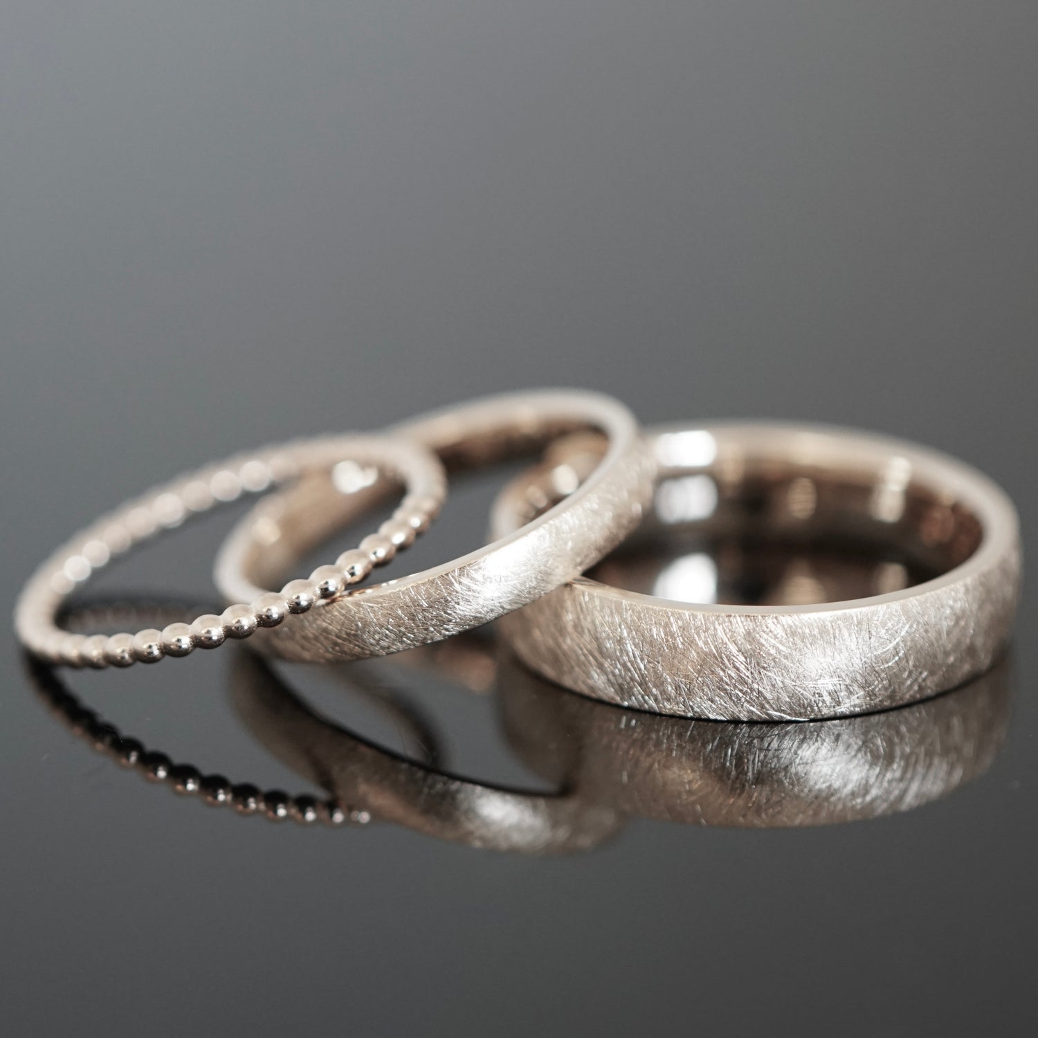 Eheringe FROZEN GOLD Set