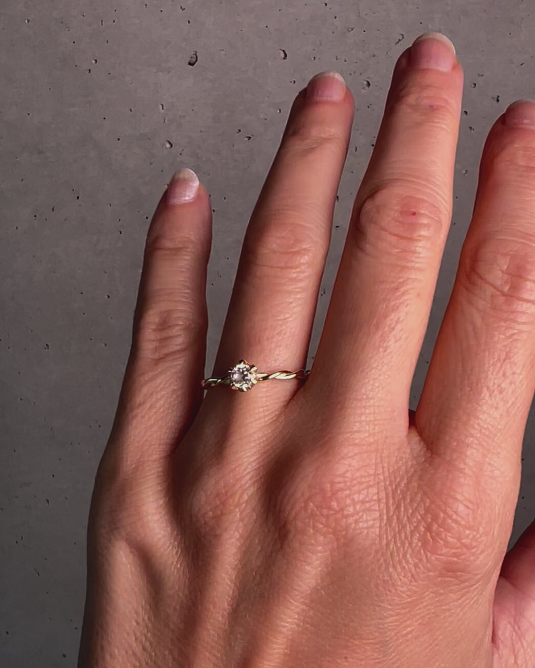 Kordelring KRÖNCHEN 0,25 Ct.