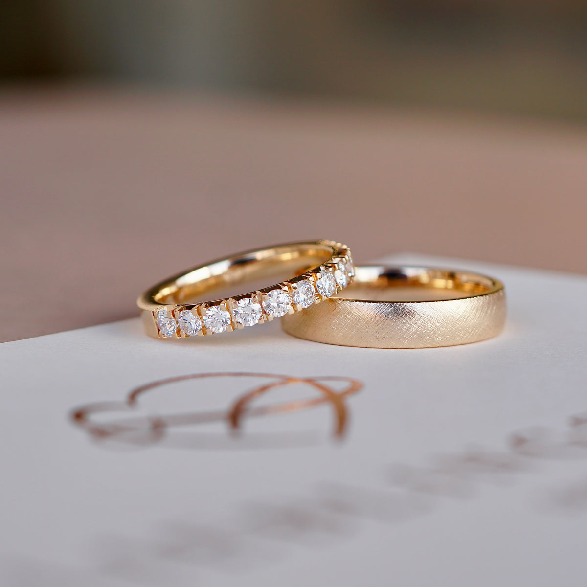 Memoryring SARAH / halb 3 mm