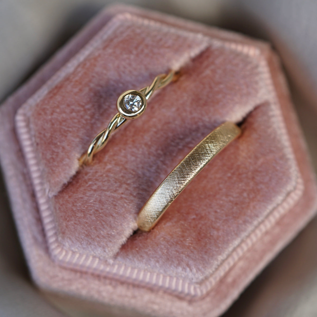Eheringe BOHO Set