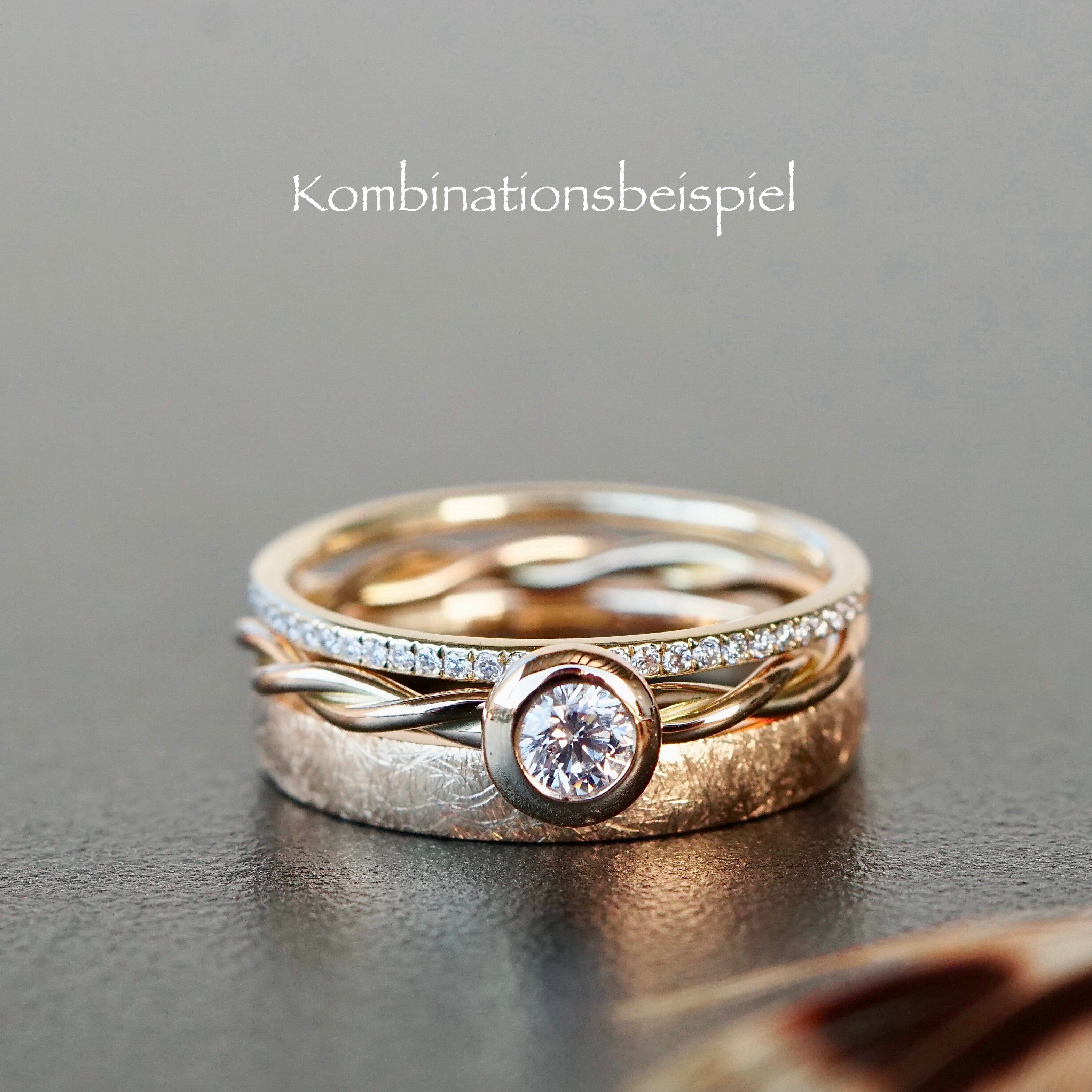 Kordelring KUGLIG 0,15 Ct.