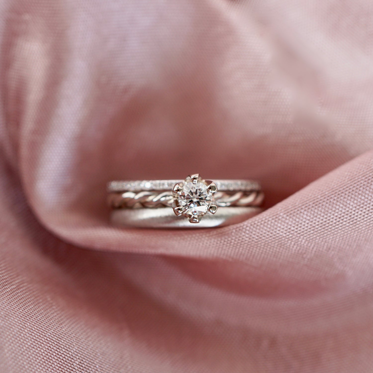 Kordelring KRÖNCHEN 0,25 Ct.