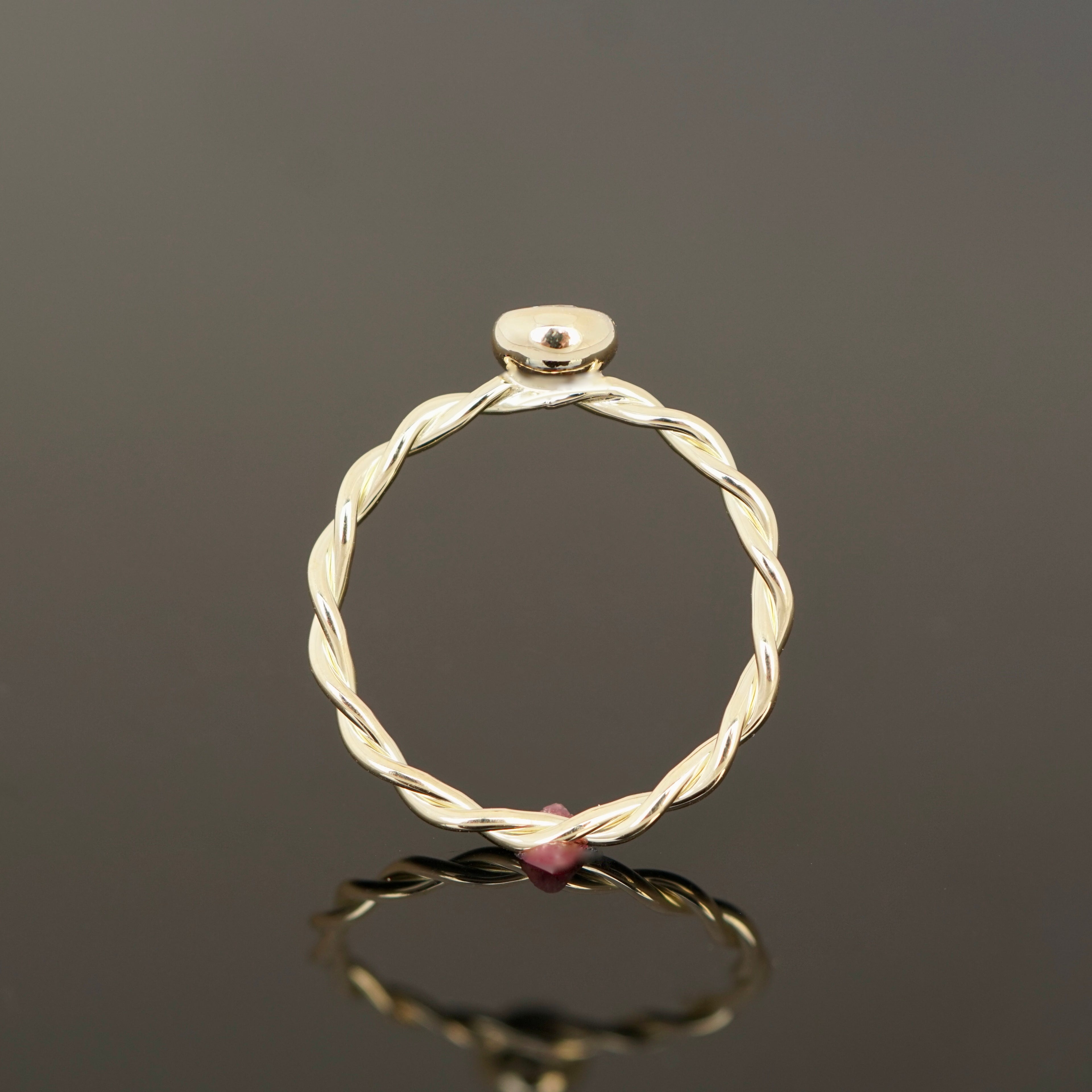 Kordelring KUGLIG 0,15 Ct.