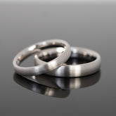 Klassische Trauringe aus Platin. Edle Trauringe, Schlicht und elegant.