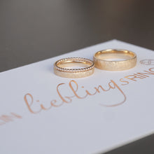 Lade das Bild in den Galerie-Viewer, Eheringe FROZEN GOLD
