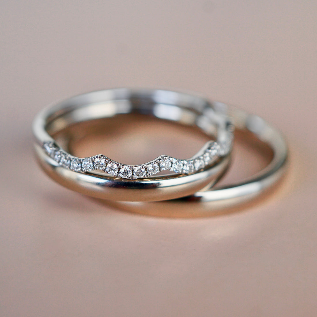 Memoryring WAVE / halb