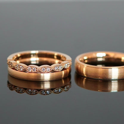 Eheringe RETRO Set