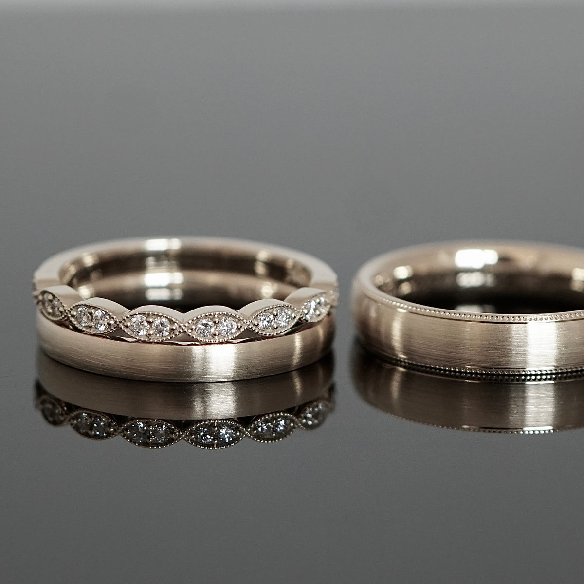 Eheringe RETRO Set