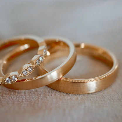 Eheringe RETRO Set