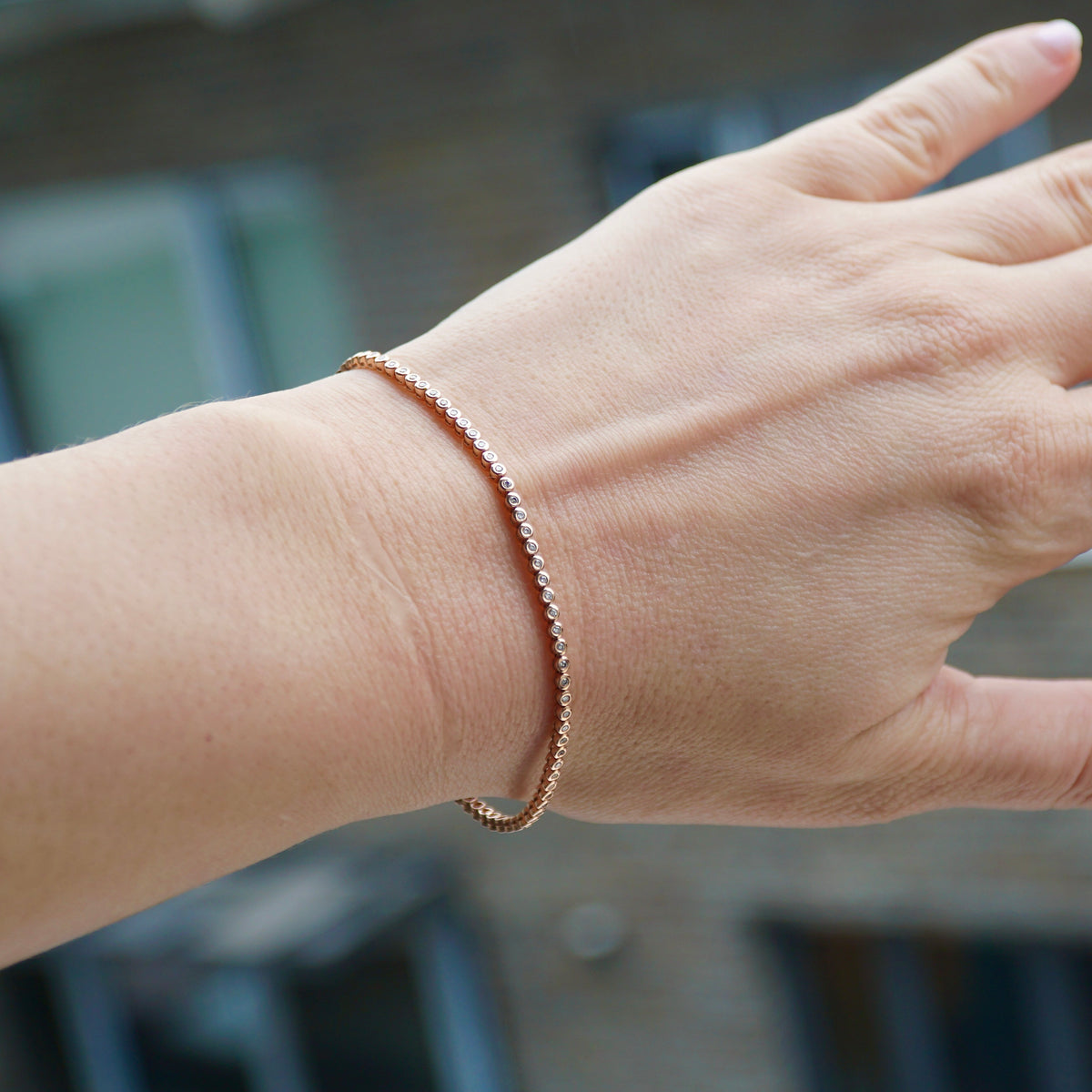 Armband DIAMAND 750/- Roségold