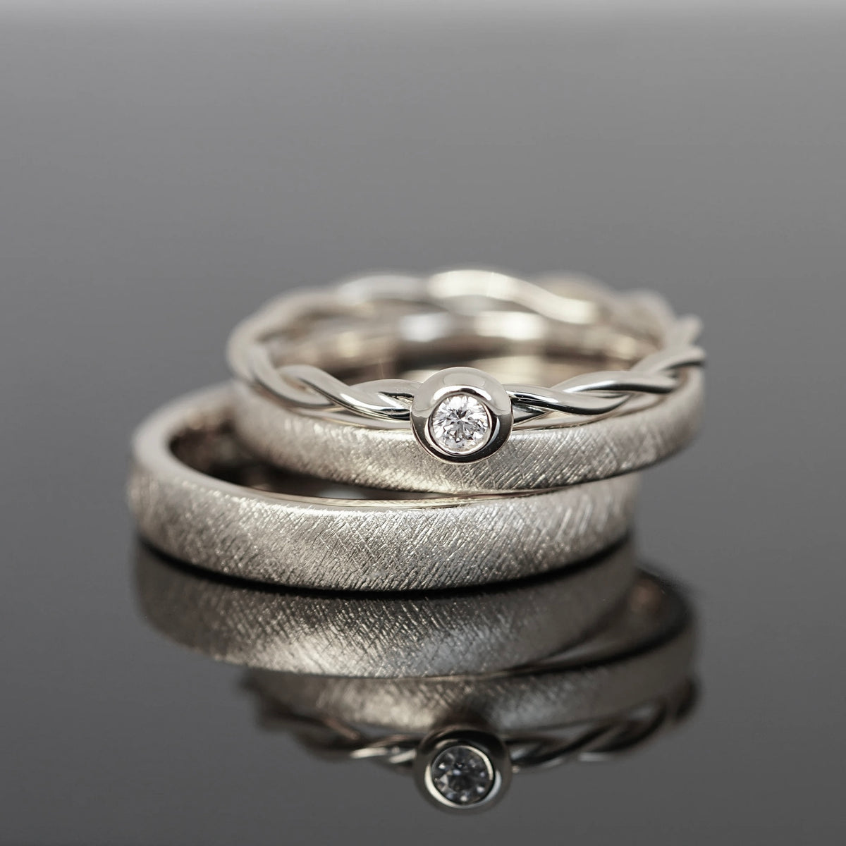 Eheringe BOHO Set