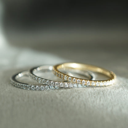 Ring CLASSIC 1,3 mm, halb / 54 / 585 Gelbgold