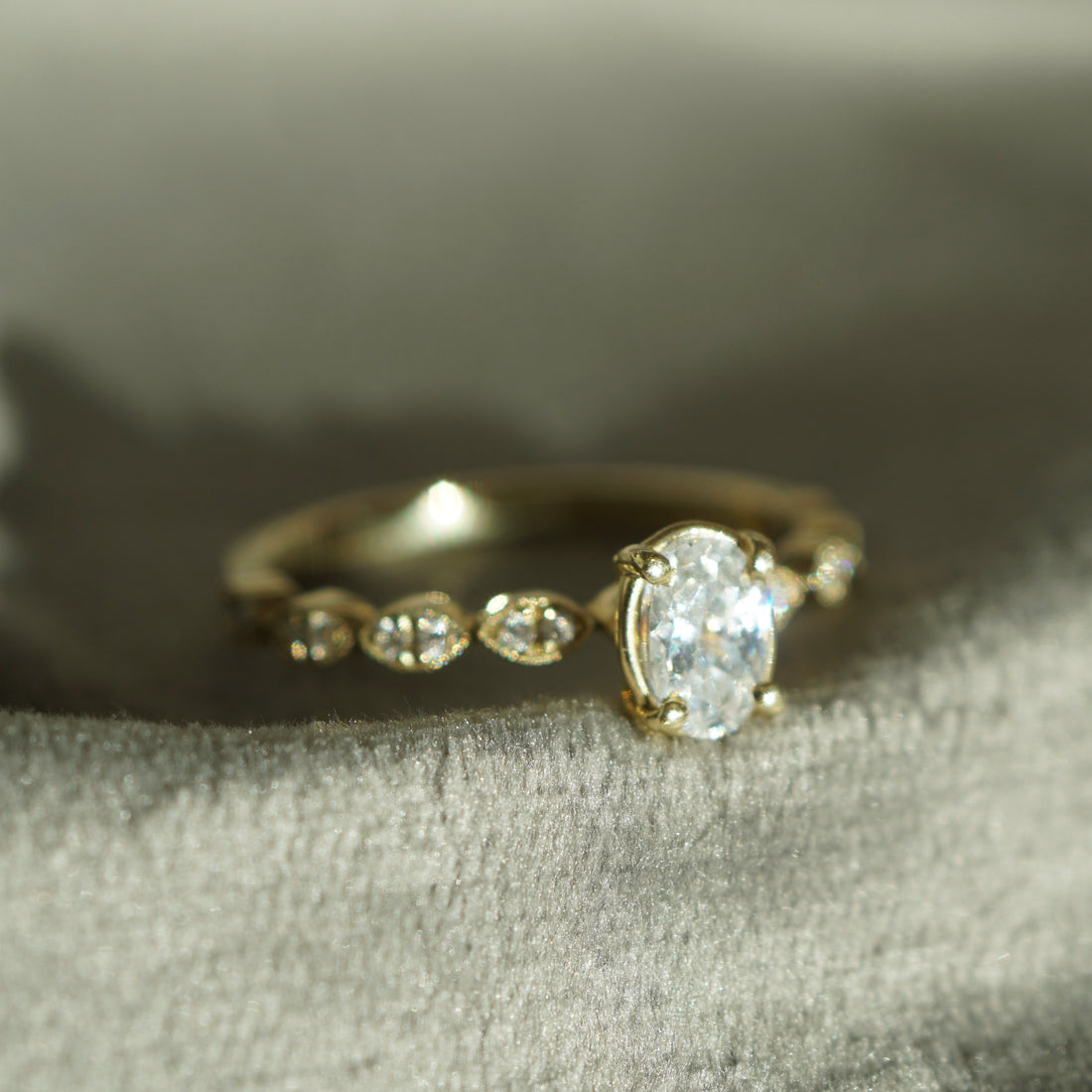 Ring AUDREY / 585/- Gelbgold