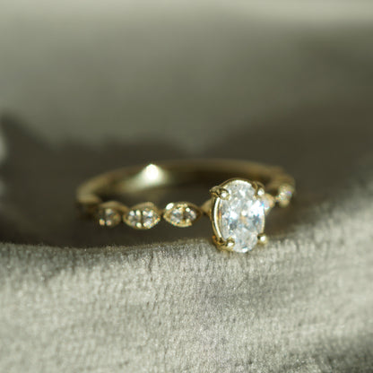 Ring AUDREY / 585/- Gelbgold