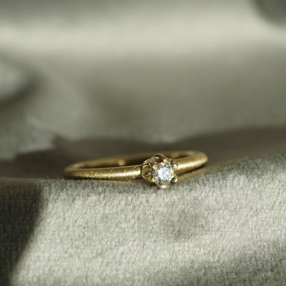 Ring DIA 0,10 Ct. 585/- Gelbgold