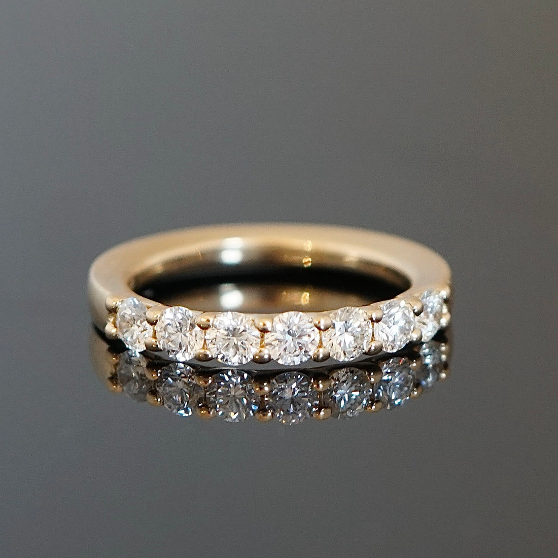Diamantring Tiffany Style