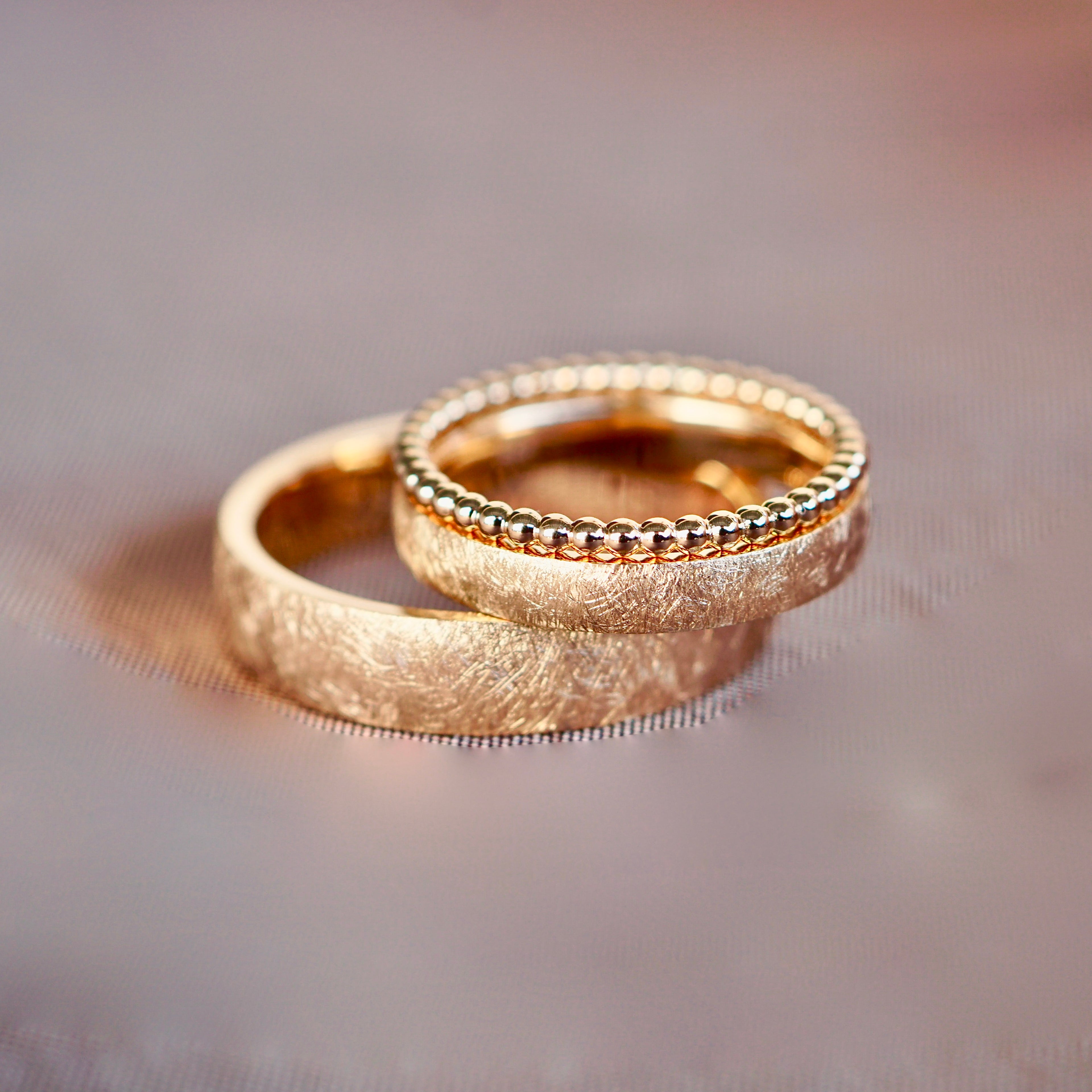Eheringe FROZEN GOLD Set