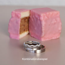 Lade das Bild in den Galerie-Viewer, Memoryring WAVE / halb
