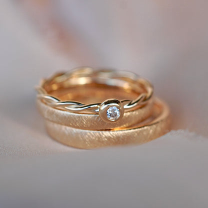 Eheringe BOHO Set