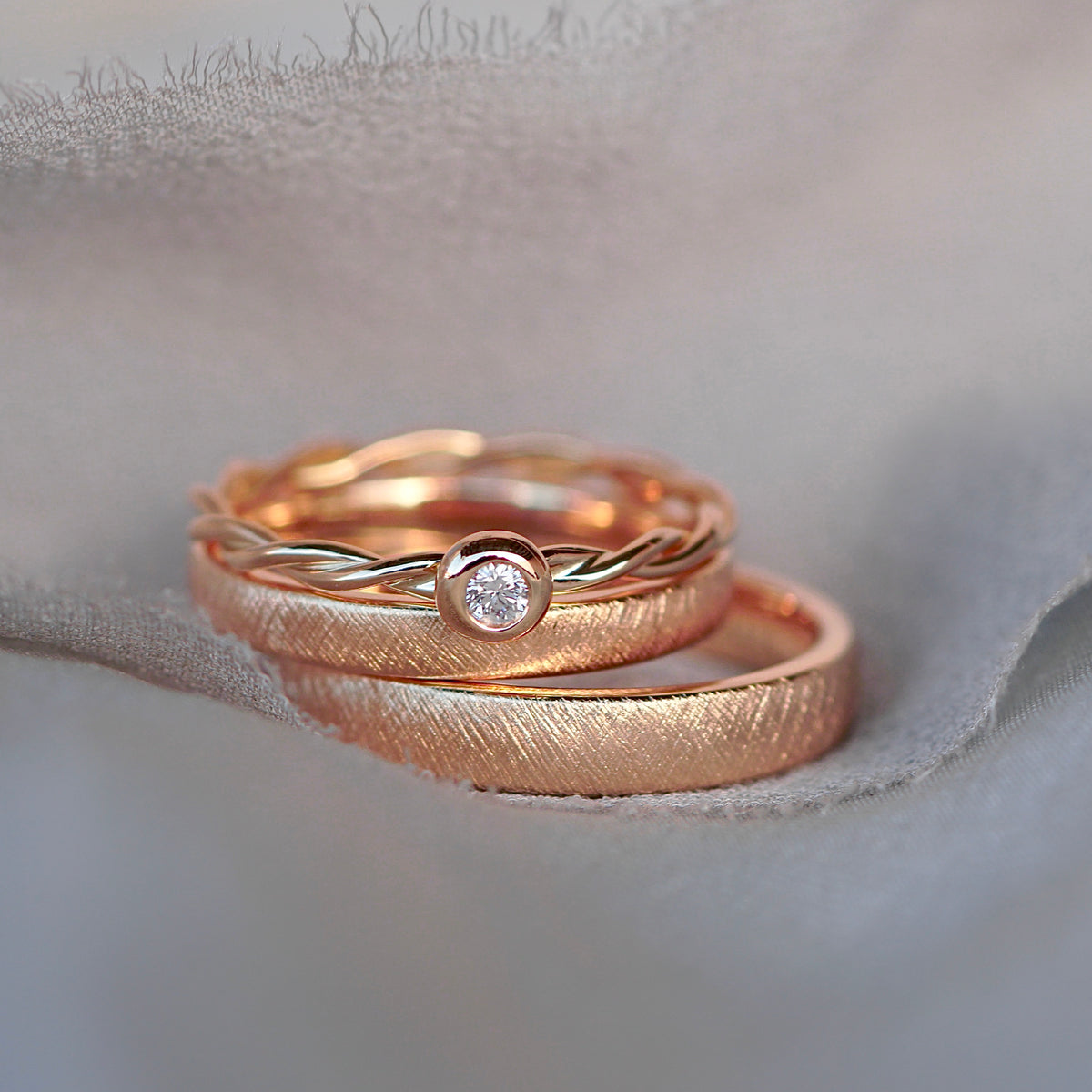 Eheringe BOHO Set