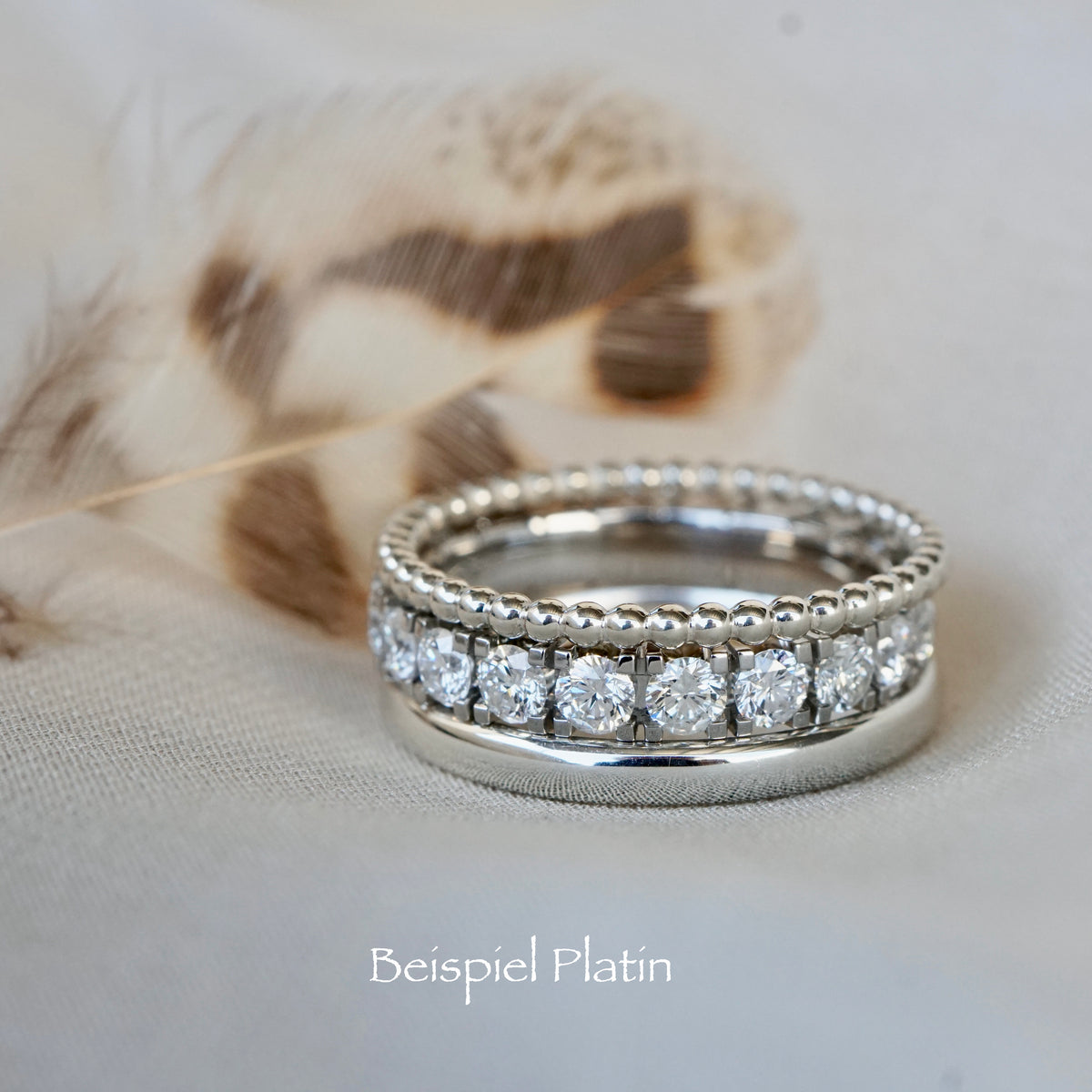 Memoryring SARAH / halb 3 mm