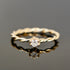 Kordelring mit Diamanten 0,10 Carat aus Gold oder Platin von der Goldschmiede Mein Lieblingsring