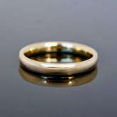 polierter Goldring aus der Goldschmiede Mein Lieblingsring