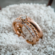 Lade das Bild in den Galerie-Viewer, Memoryring MIA 2,4 mm / halb
